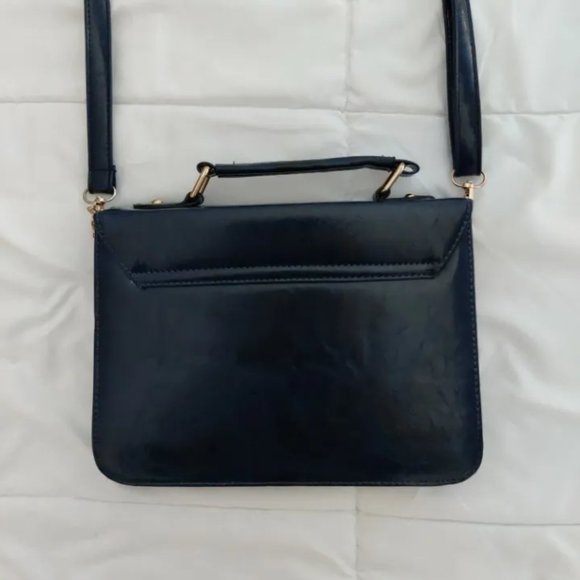 COPY - Navy Blue Messengers Bag - Picture 6 of 6